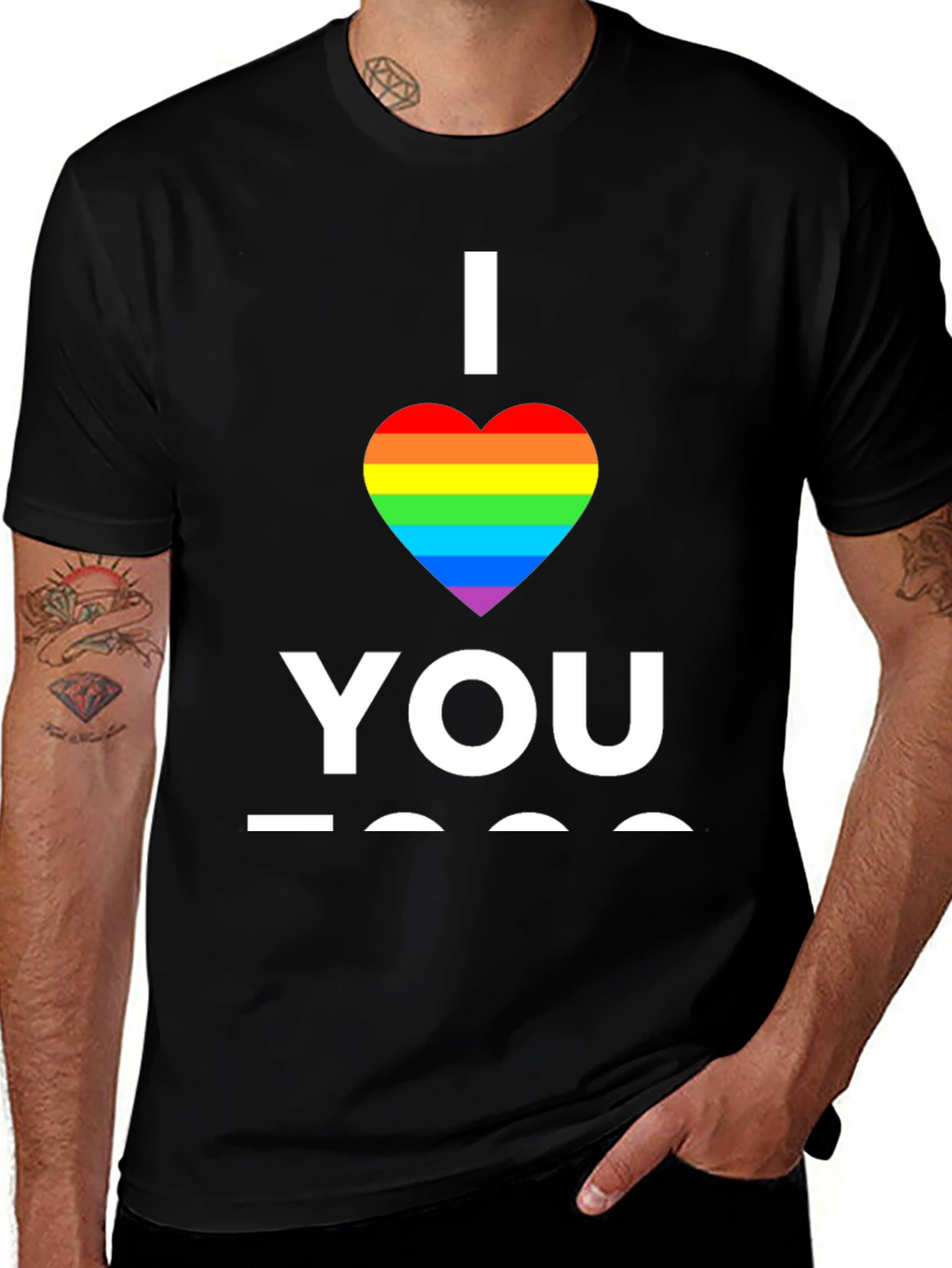 I Heart You LGBT Pride T-Shirt