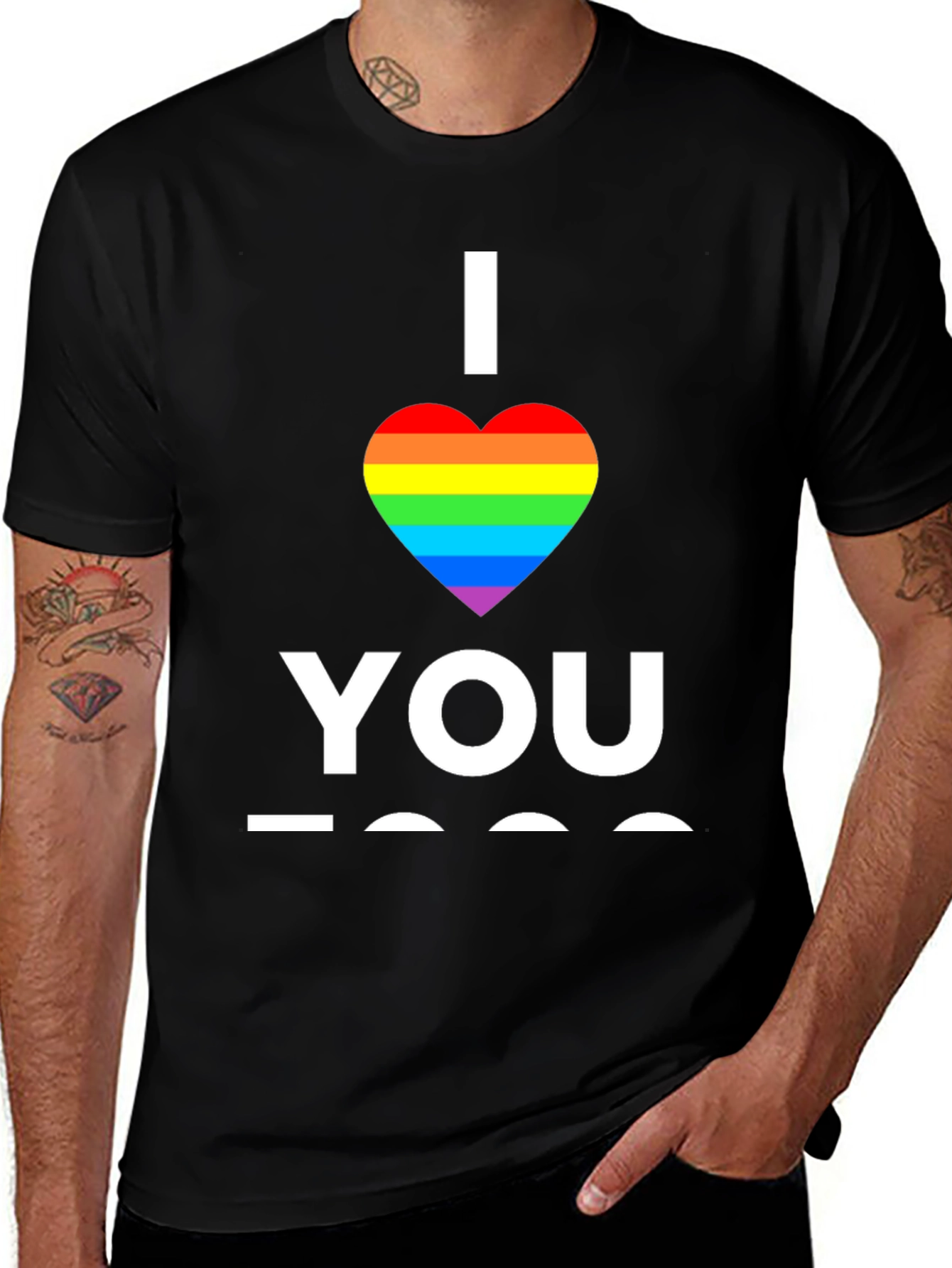 I Heart You LGBT Pride T-Shirt