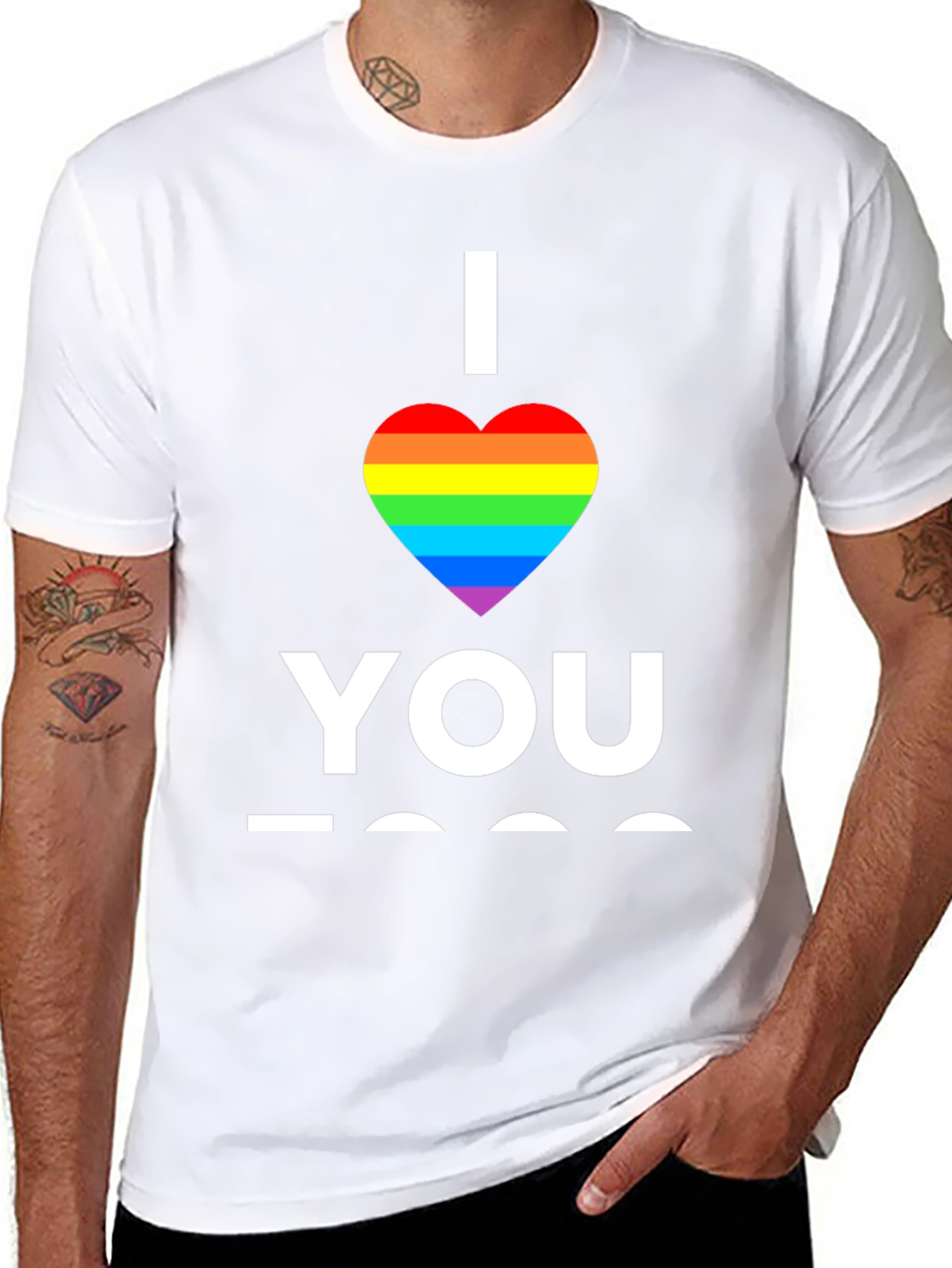 I Heart You LGBT Pride T-Shirt