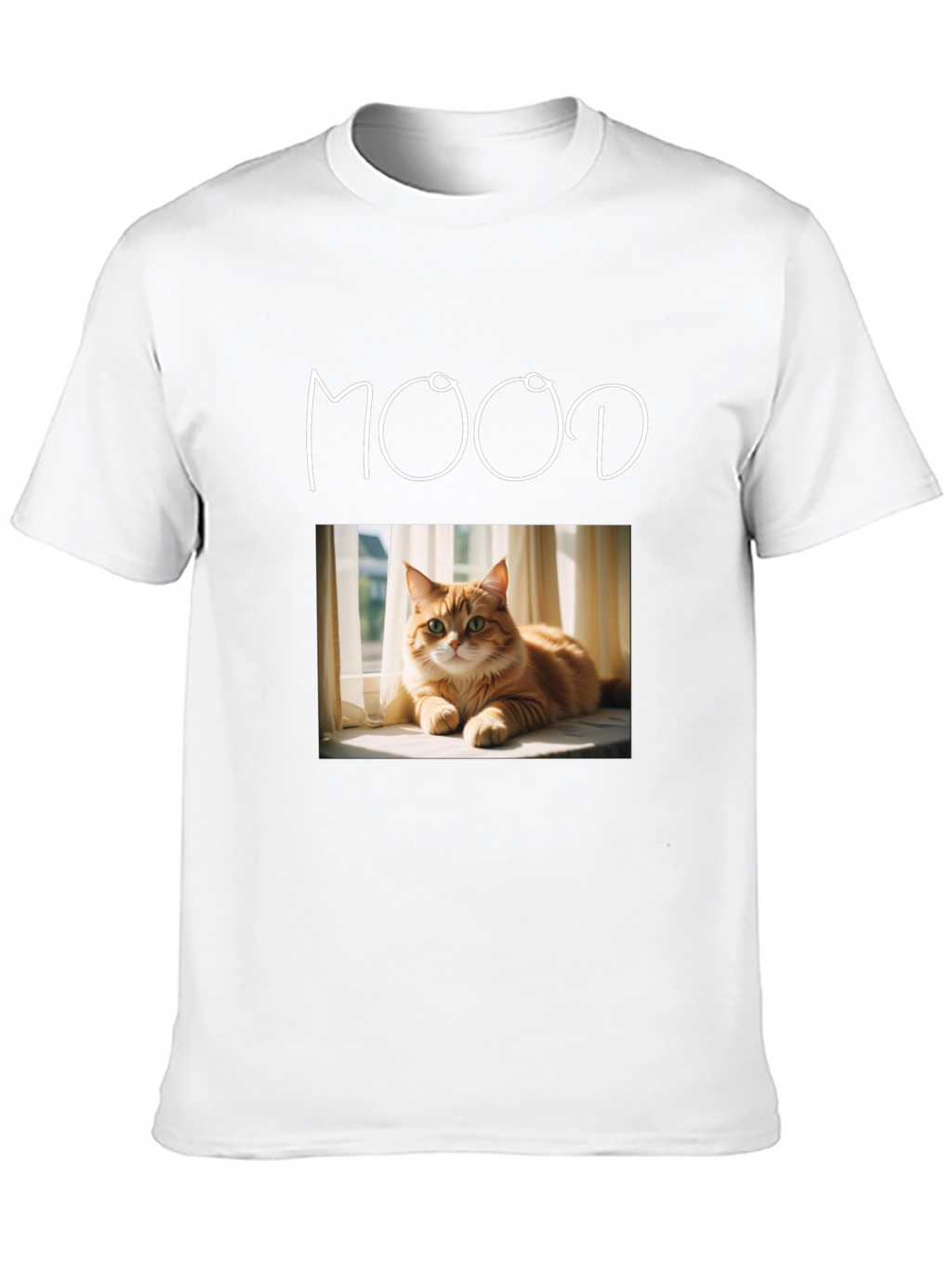 Mood Cat Graphic T-Shirt - Unisex