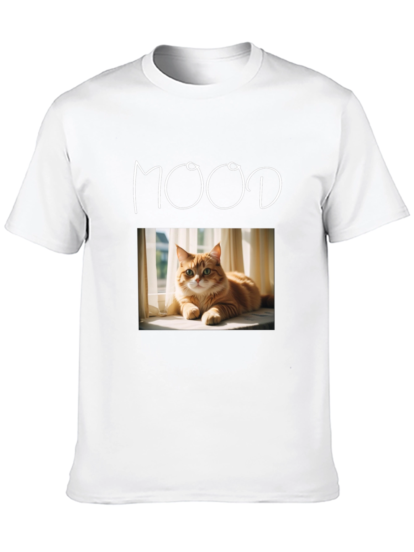 Mood Cat Graphic T-Shirt - Unisex