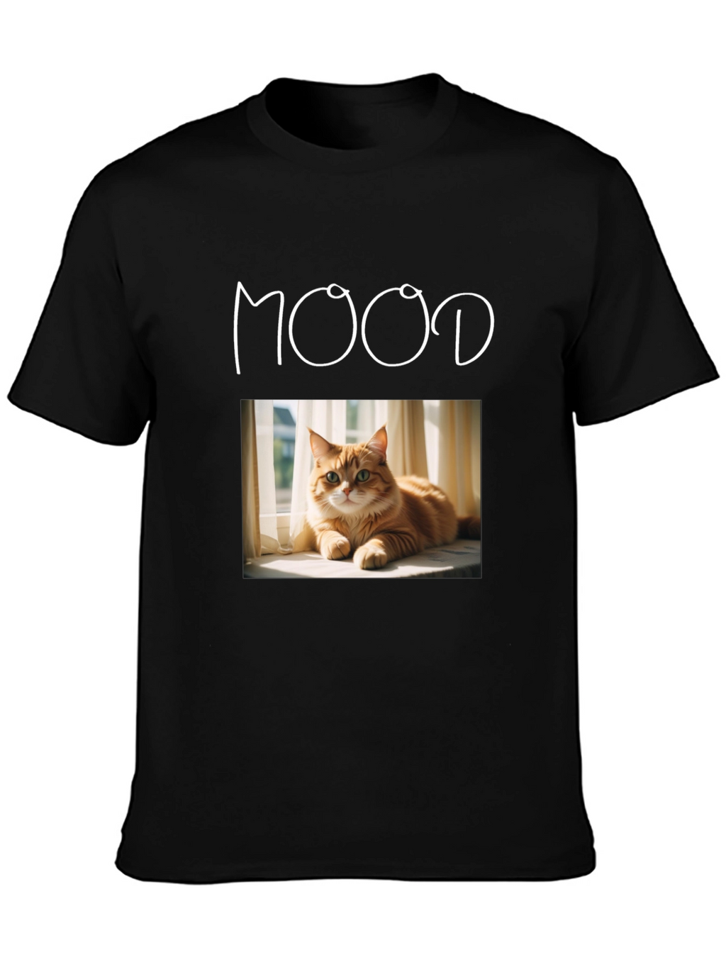Mood Cat Graphic T-Shirt - Unisex