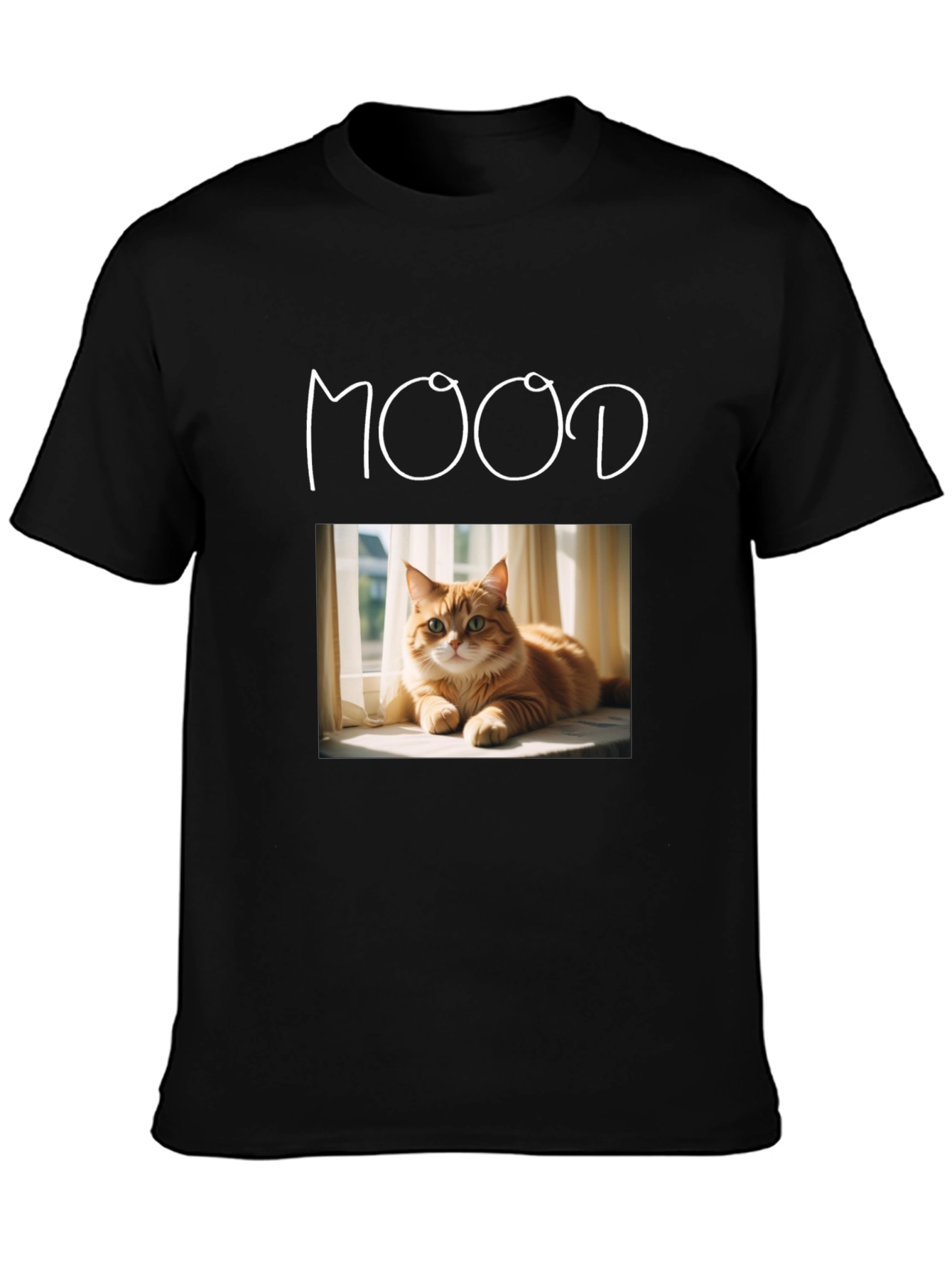 Mood Cat Graphic T-Shirt - Unisex
