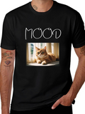Mood Cat Graphic T-Shirt - Unisex