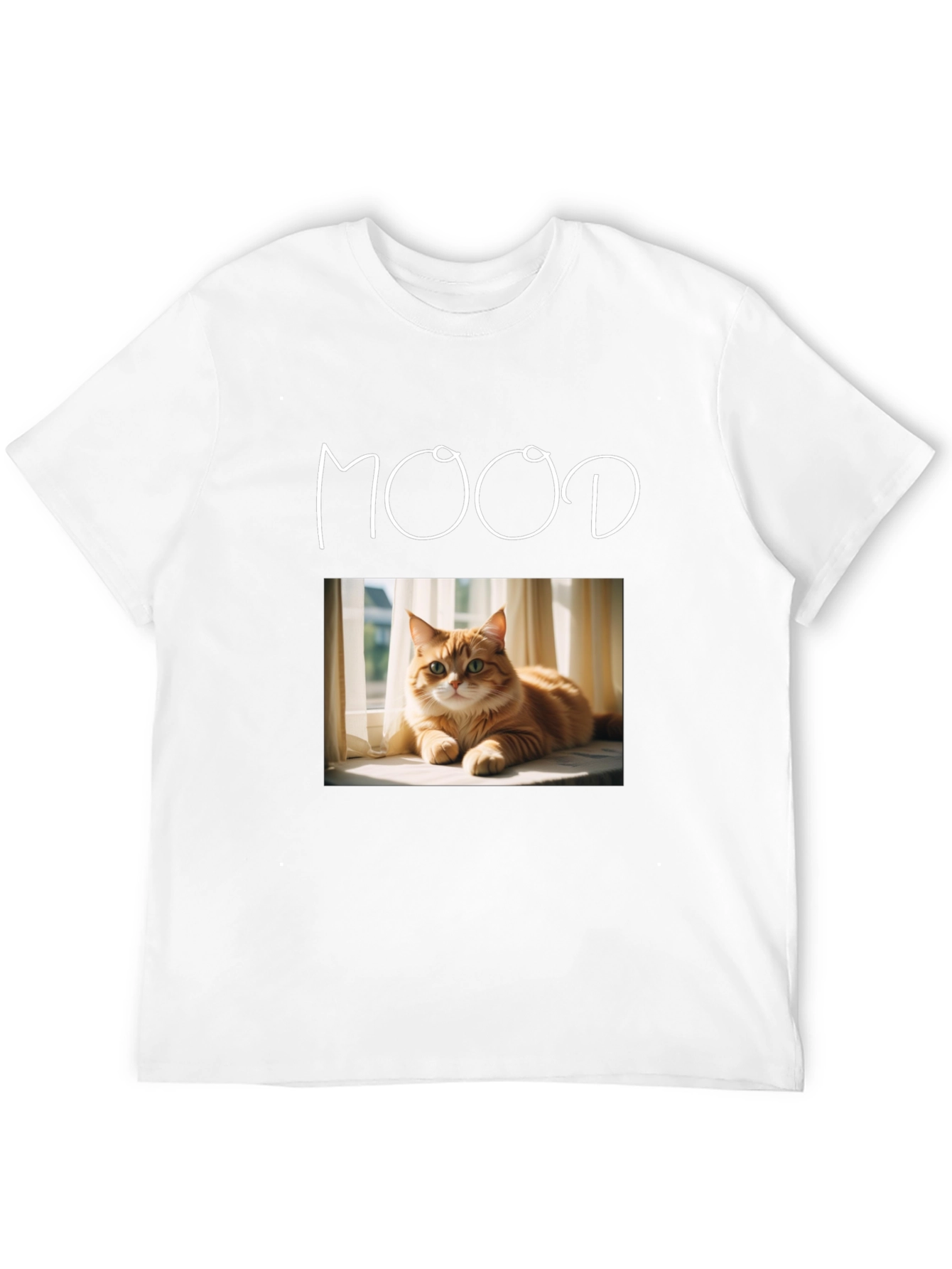 Mood Cat Graphic T-Shirt - Unisex