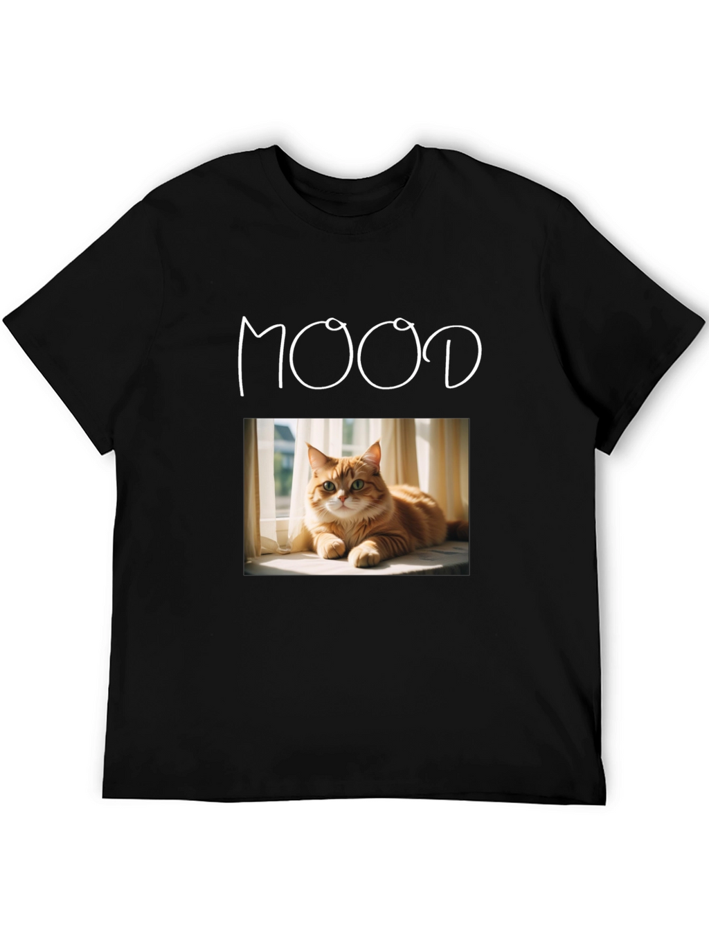 Mood Cat Graphic T-Shirt - Unisex