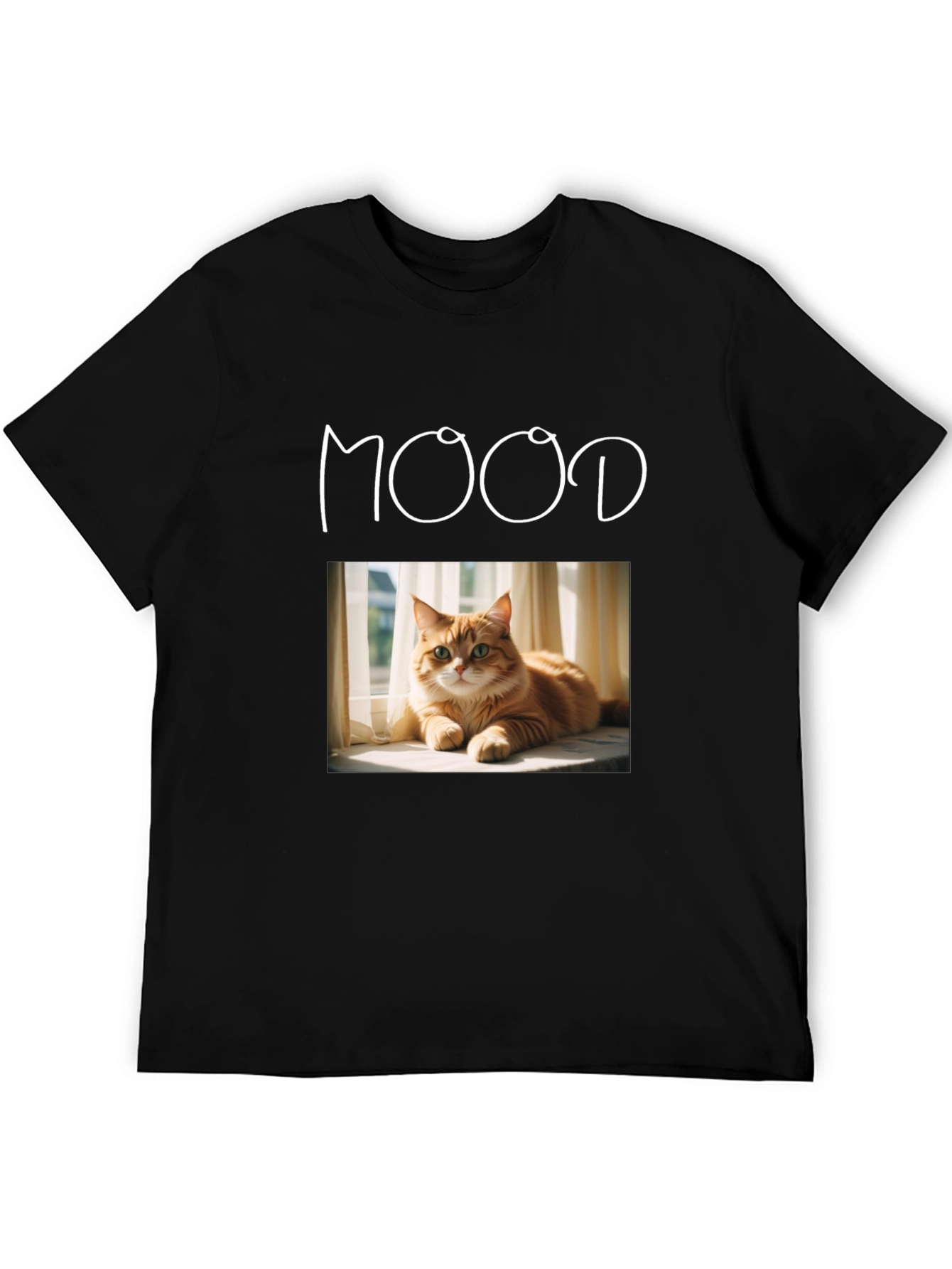 Mood Cat Graphic T-Shirt - Unisex