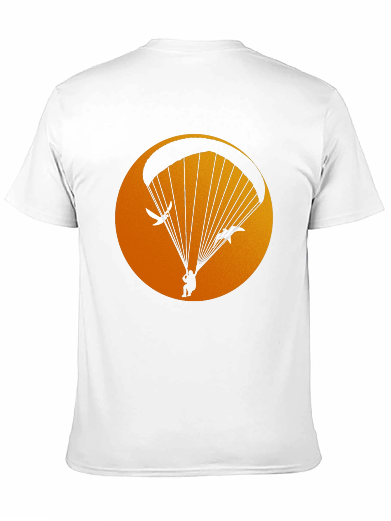 Paragliding Silhouette Graphic Tee