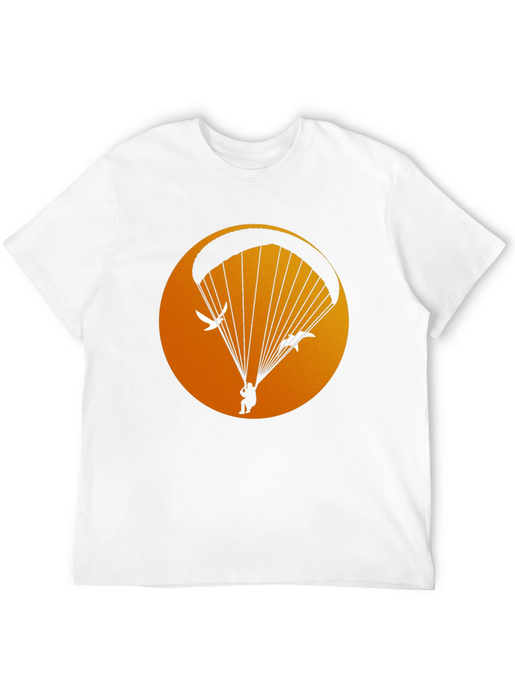 Paragliding Silhouette Graphic Tee