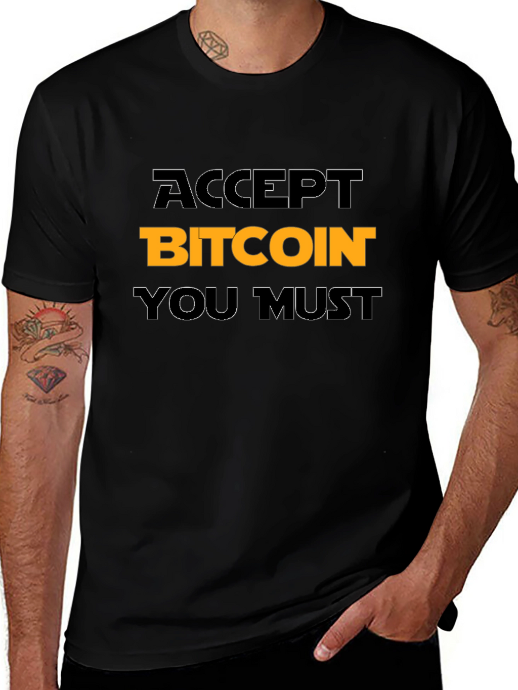 Accept Bitcoin T-Shirt