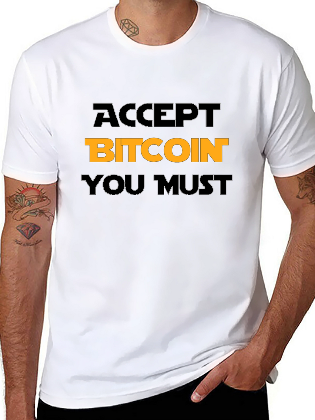 Accept Bitcoin T-Shirt