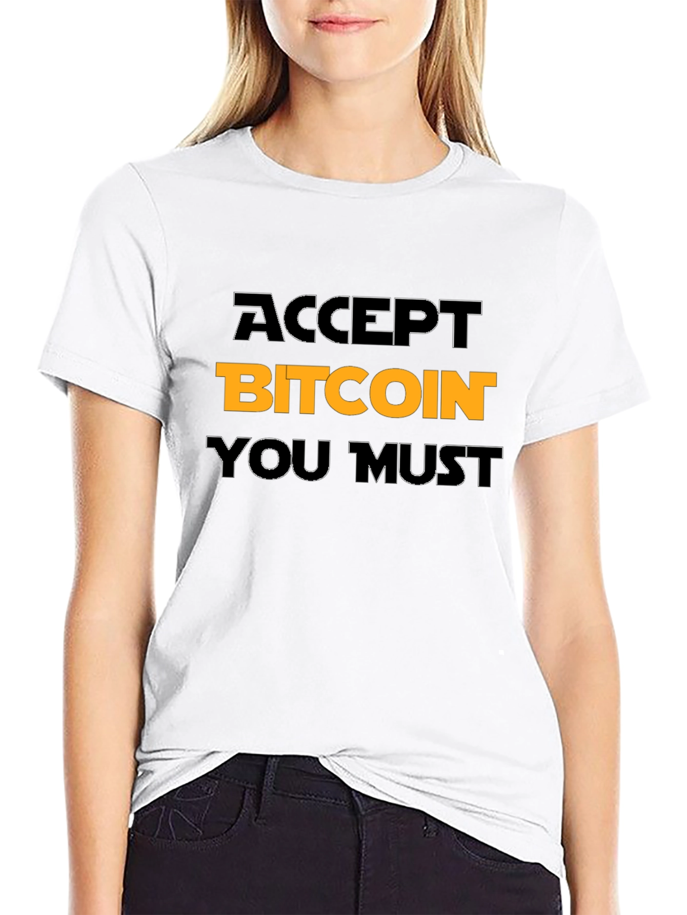 Accept Bitcoin T-Shirt