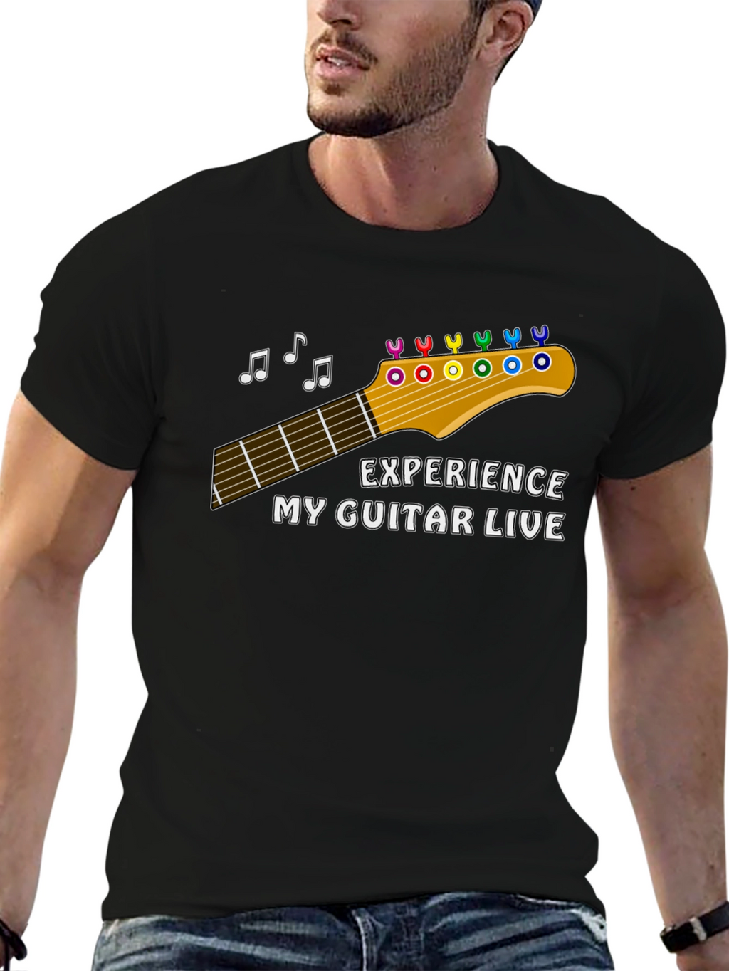 Experience My Guitar Live Graphic Tee