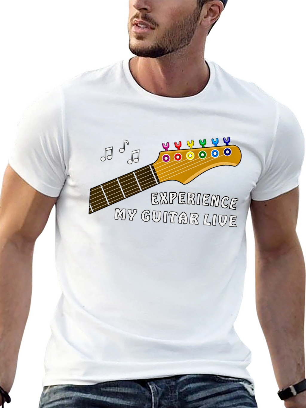 Experience My Guitar Live Graphic Tee