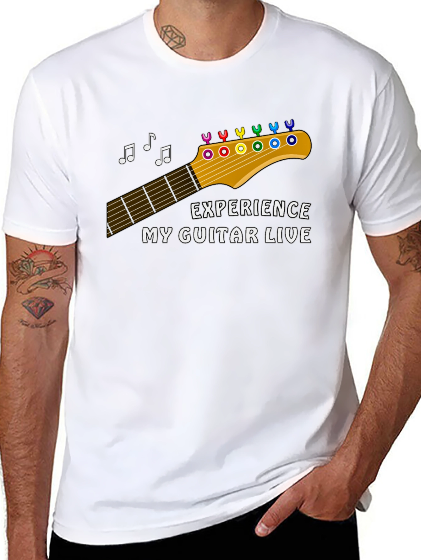 Experience My Guitar Live Graphic Tee