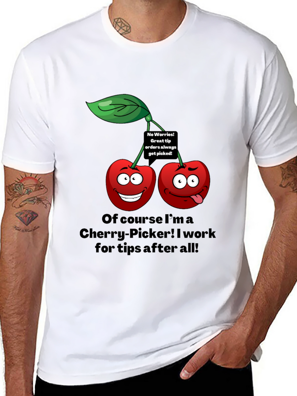 Funny Cherry Picker Tip T-Shirt