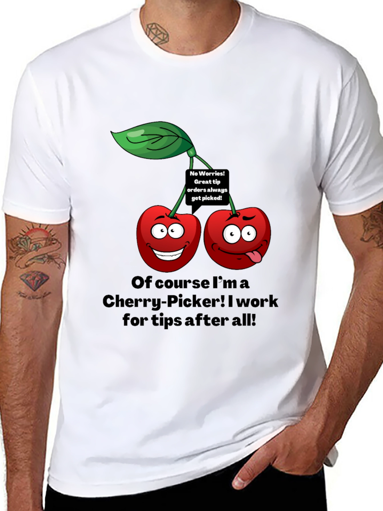Funny Cherry Picker Tip T-Shirt