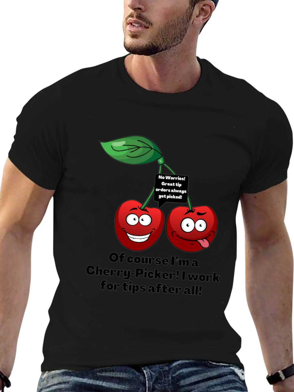 Funny Cherry Picker Tip T-Shirt