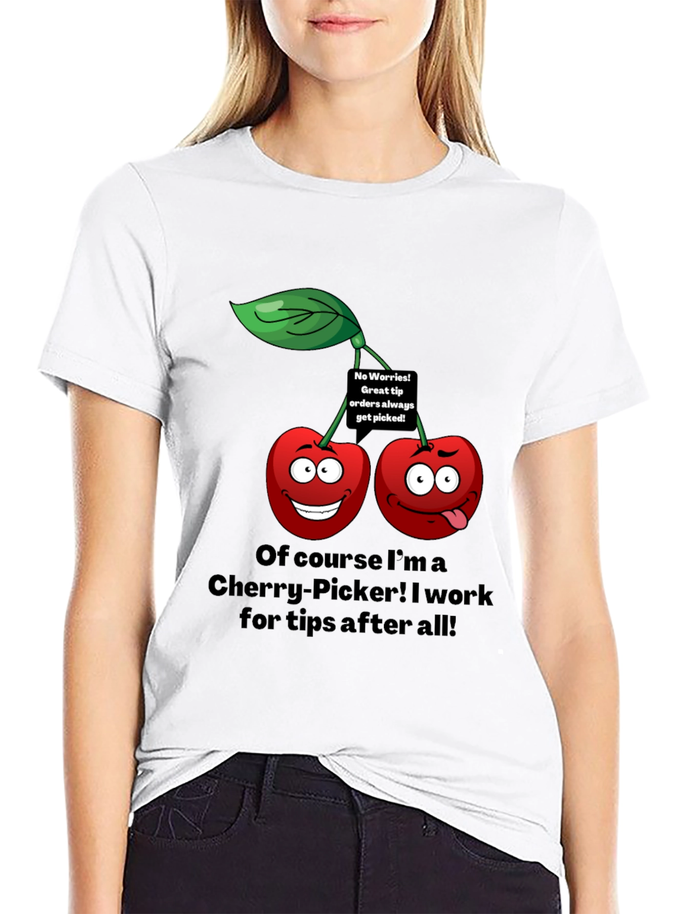 Funny Cherry Picker Tip T-Shirt