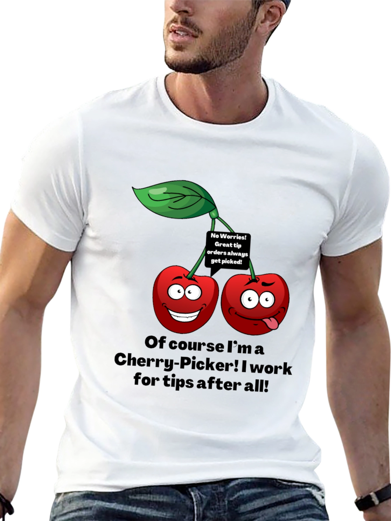Funny Cherry Picker Tip T-Shirt