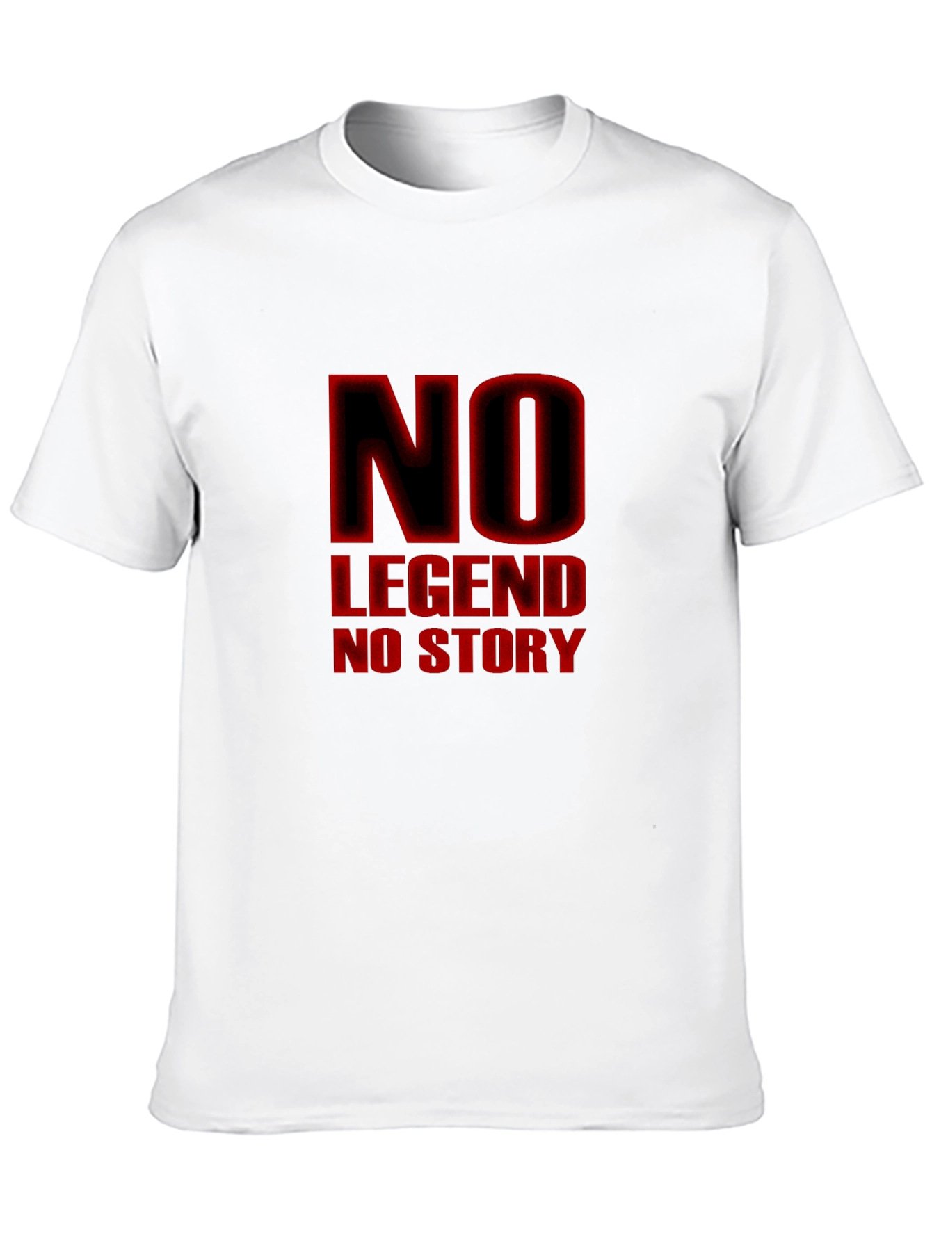 No Legend No Story Black Graphic Tee