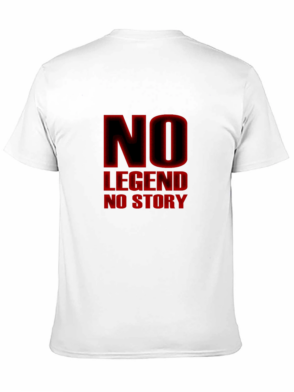 No Legend No Story Black Graphic Tee
