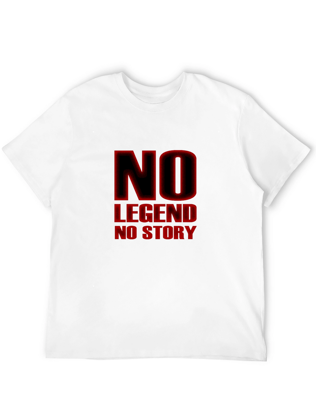No Legend No Story Black Graphic Tee