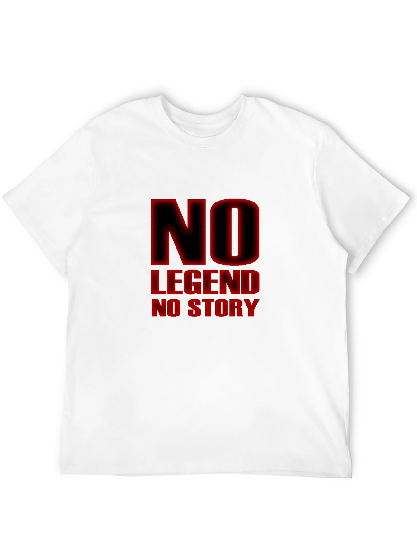 No Legend No Story Black Graphic Tee
