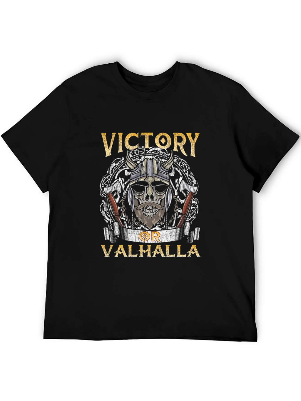 Victory or Valhalla Viking T-Shirt
