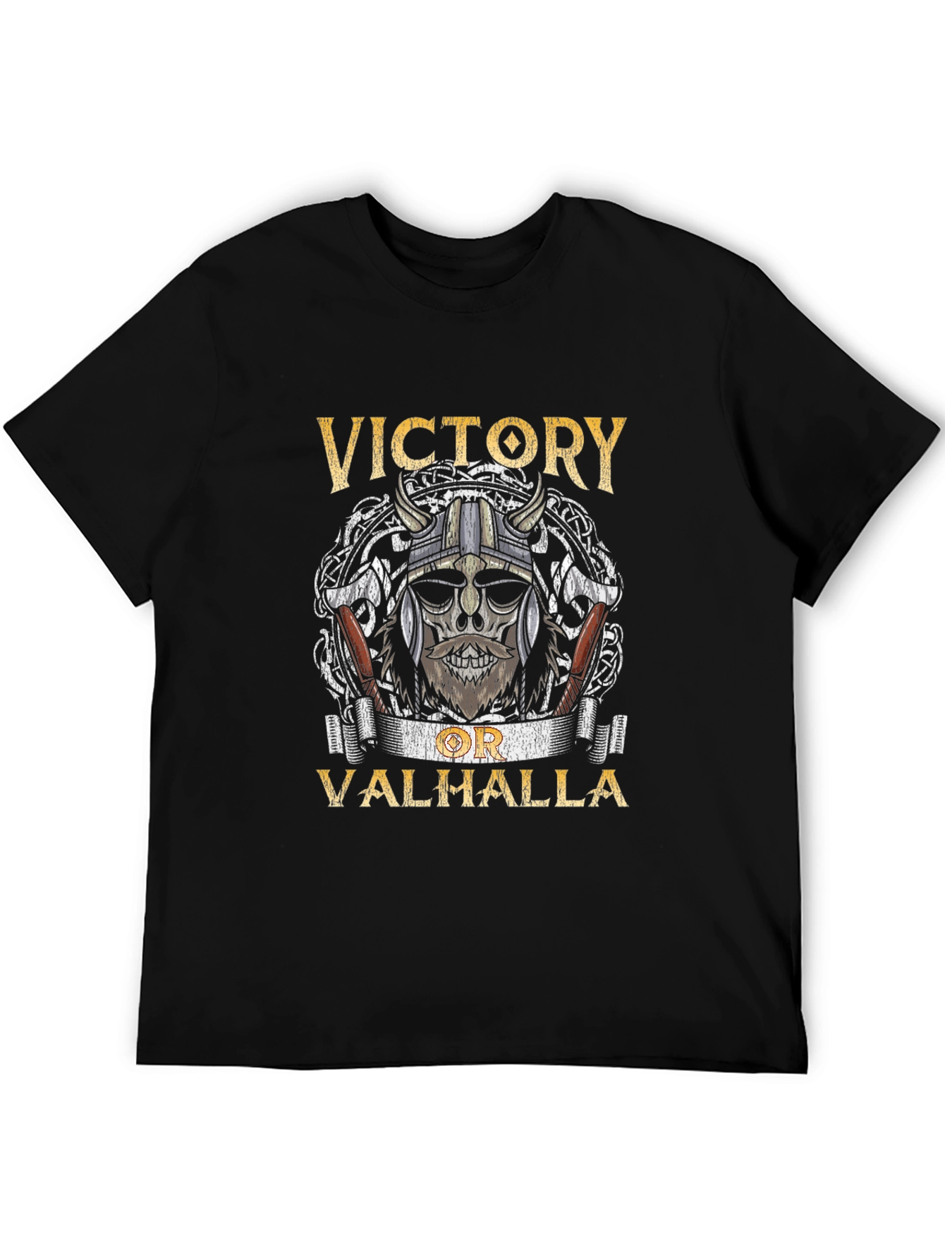 Victory or Valhalla Viking T-Shirt