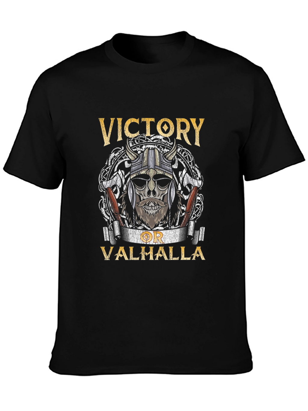 Victory or Valhalla Viking T-Shirt