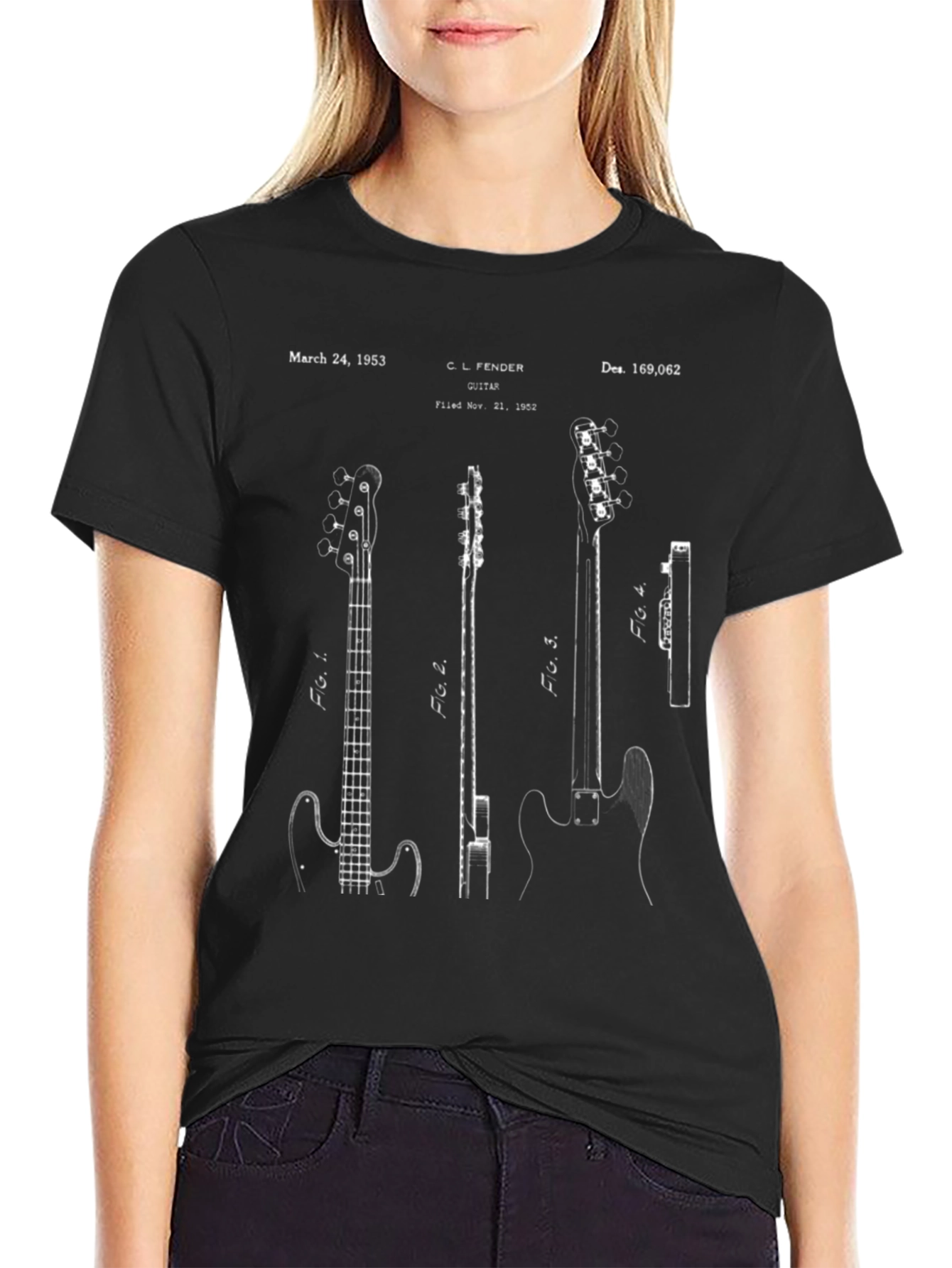 Fender Guitar Blueprint T-Shirt