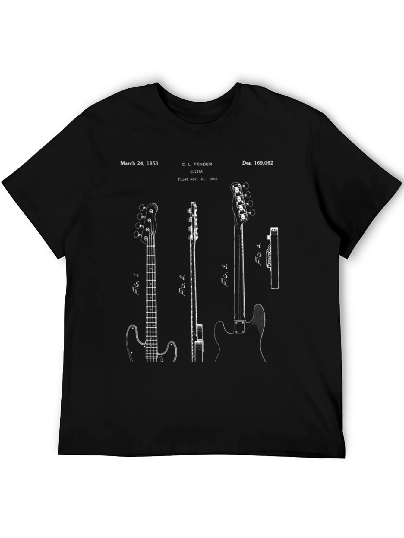 Fender Guitar Blueprint T-Shirt