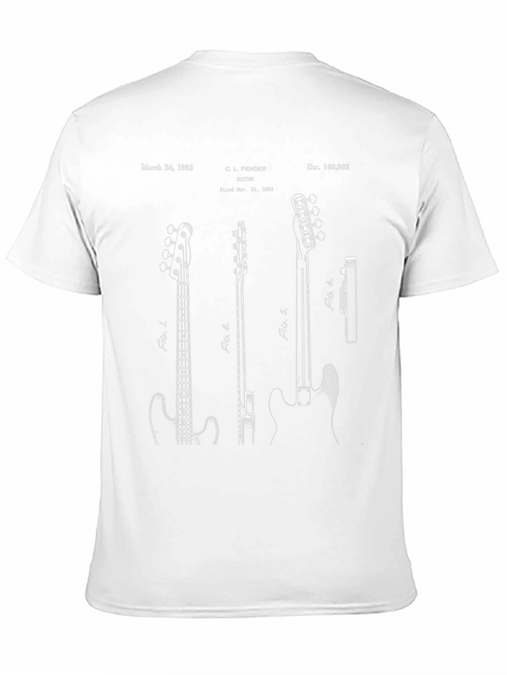 Fender Guitar Blueprint T-Shirt