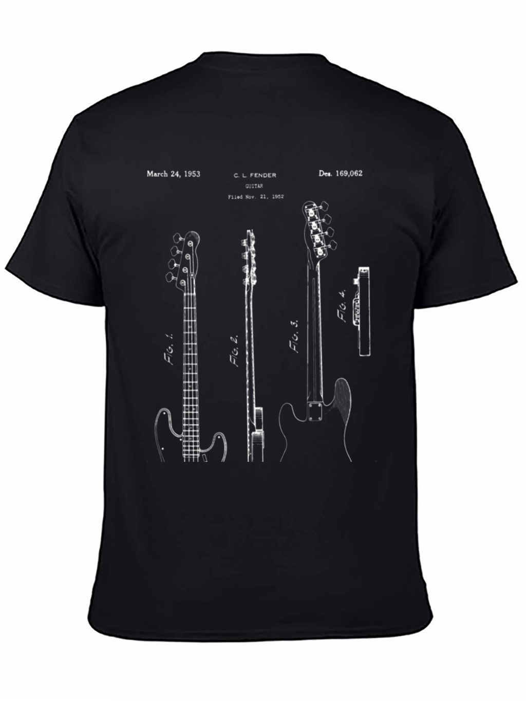 Fender Guitar Blueprint T-Shirt
