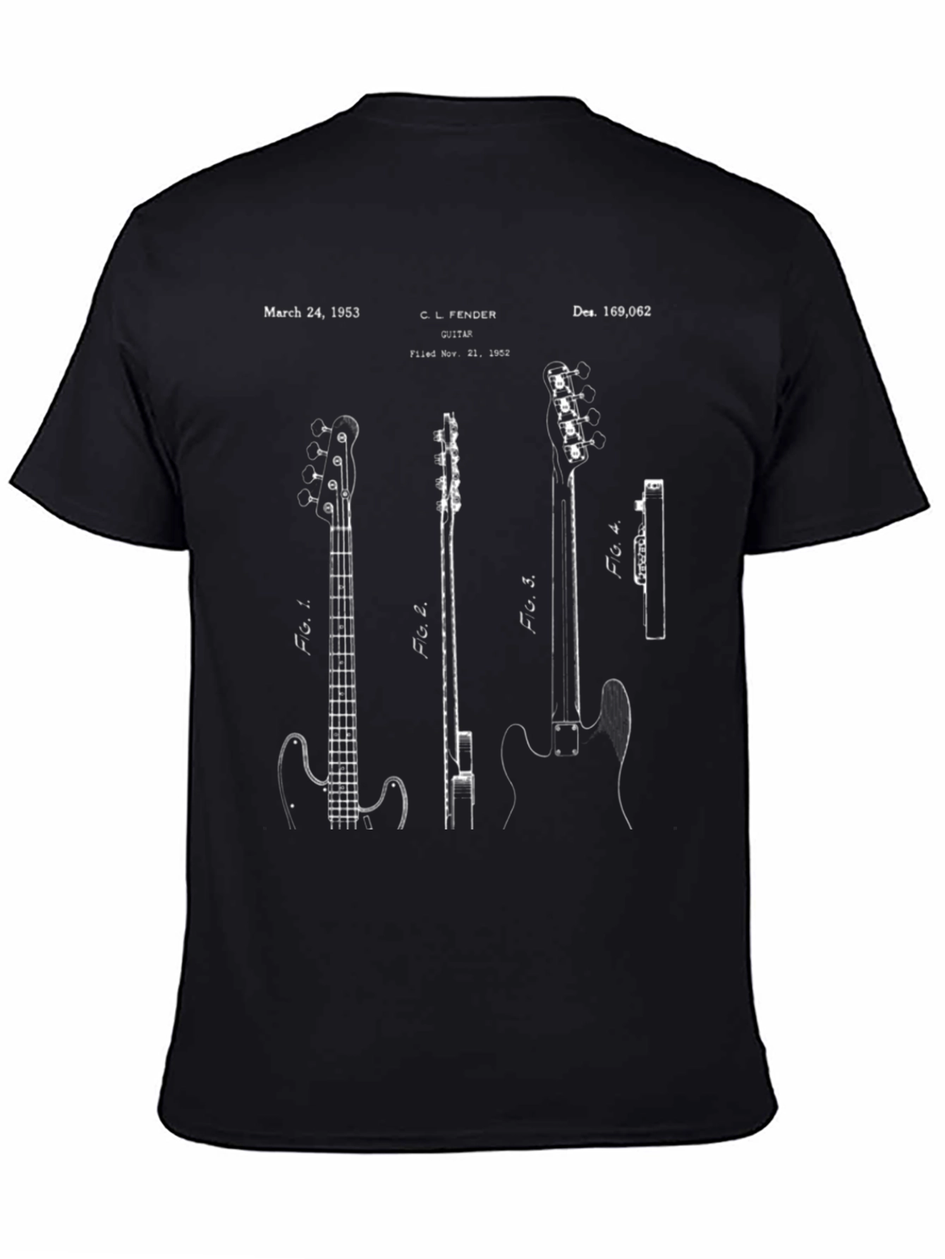 Fender Guitar Blueprint T-Shirt