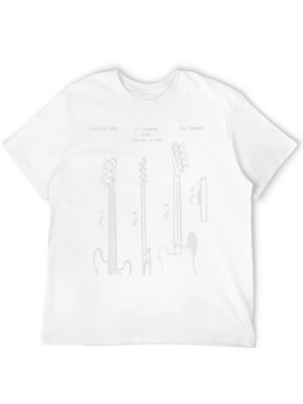Fender Guitar Blueprint T-Shirt