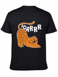 Roaring Tiger Graphic Tee - Fun & Stylish