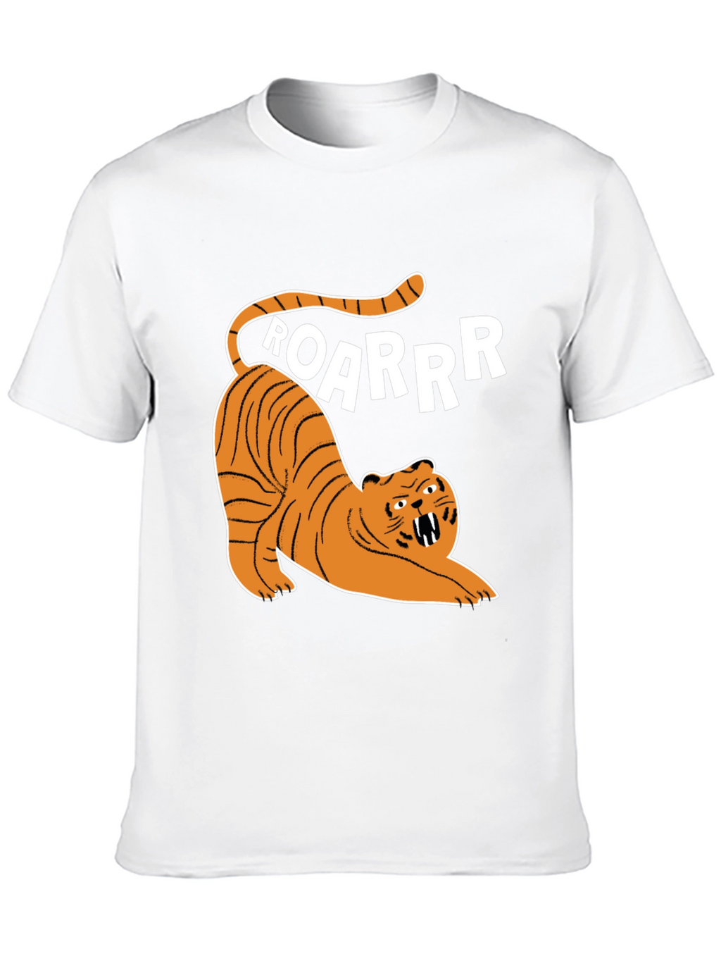 Roaring Tiger Graphic Tee - Fun & Stylish