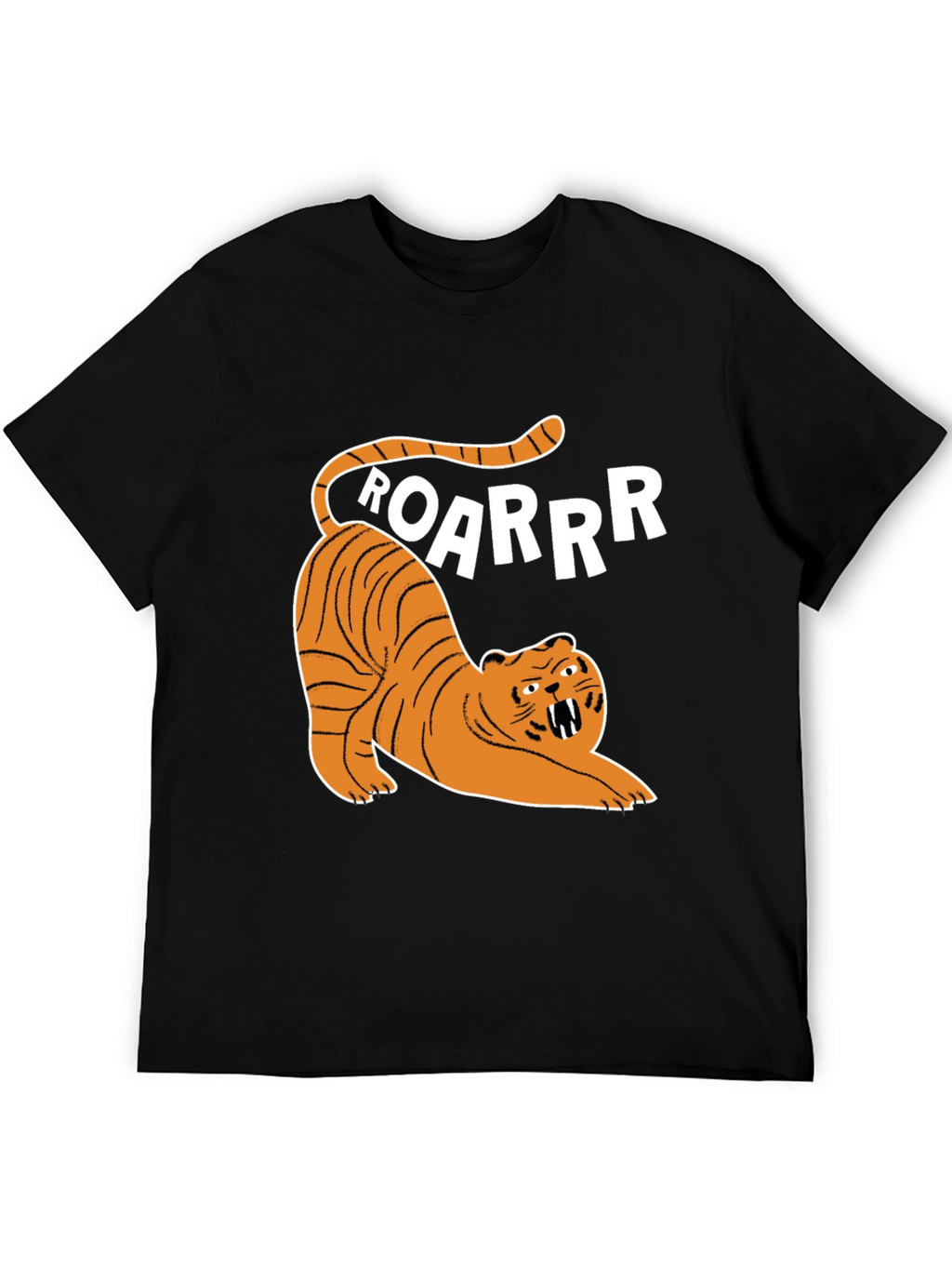 Roaring Tiger Graphic Tee - Fun & Stylish