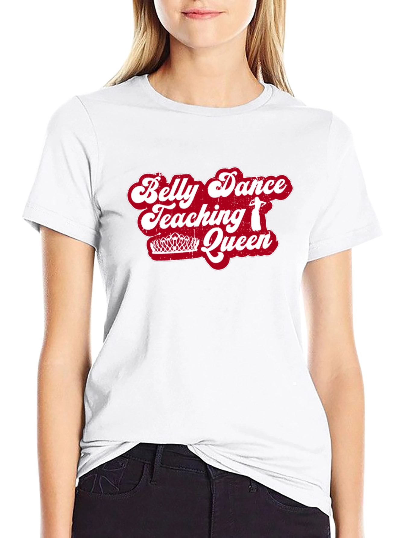 Belly Dance Teaching Queen Graphic Tee