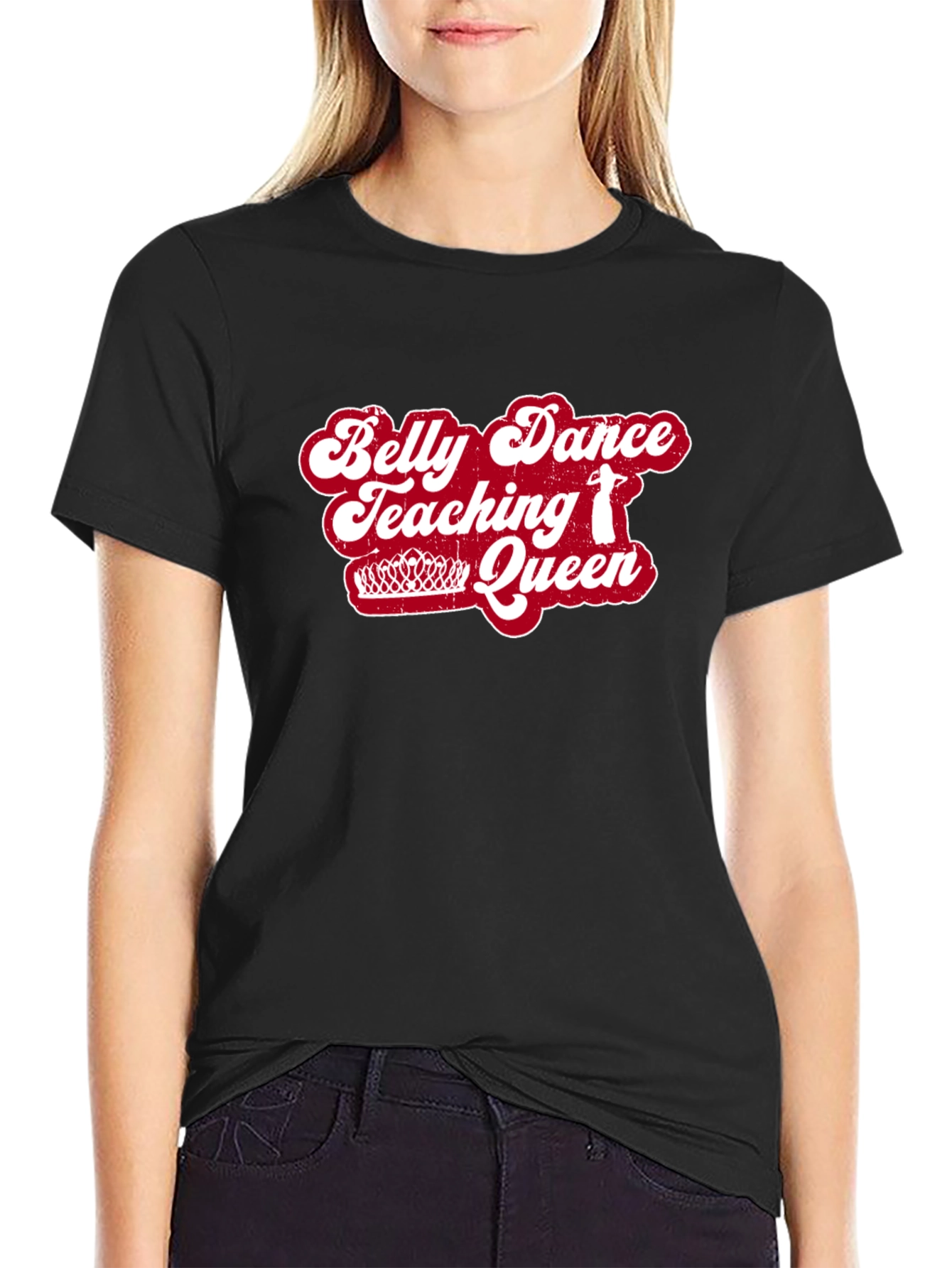 Belly Dance Teaching Queen Graphic Tee