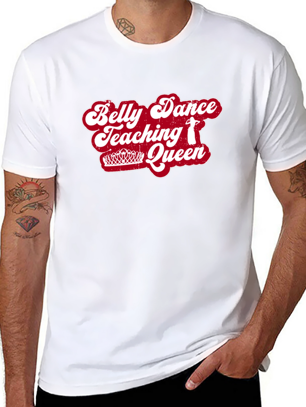 Belly Dance Teaching Queen Graphic Tee