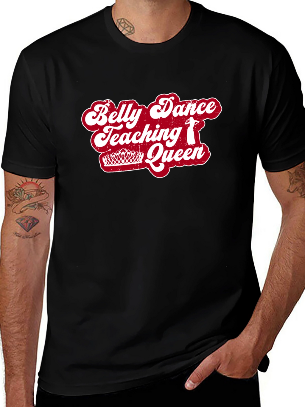 Belly Dance Teaching Queen Graphic Tee