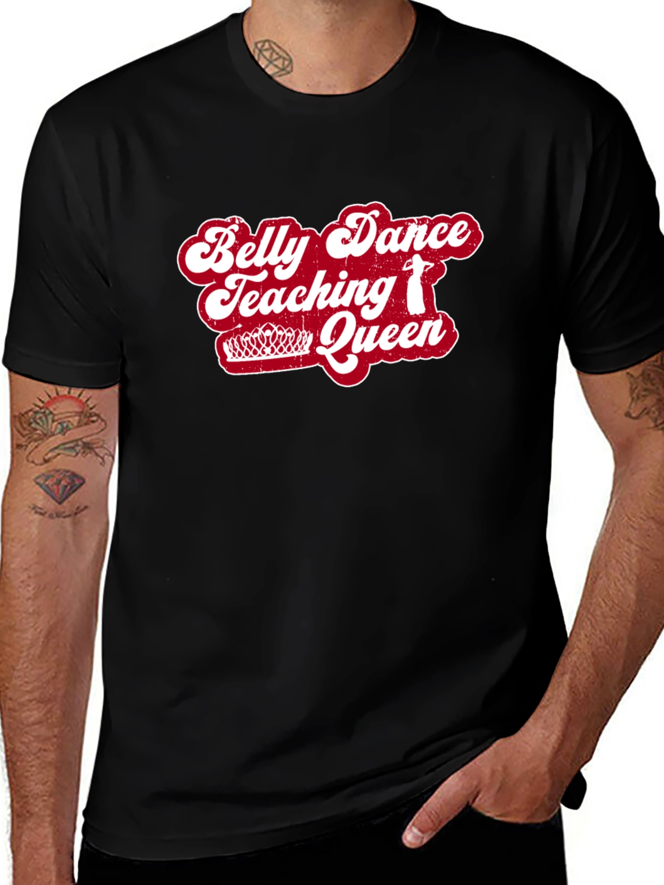 Belly Dance Teaching Queen Graphic Tee