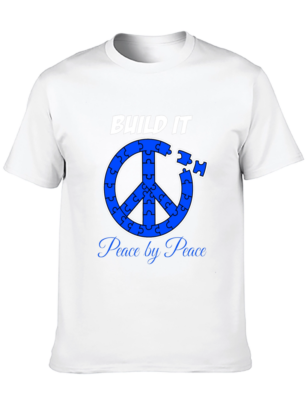 Build Peace Puzzle Piece Symbol T-Shirt