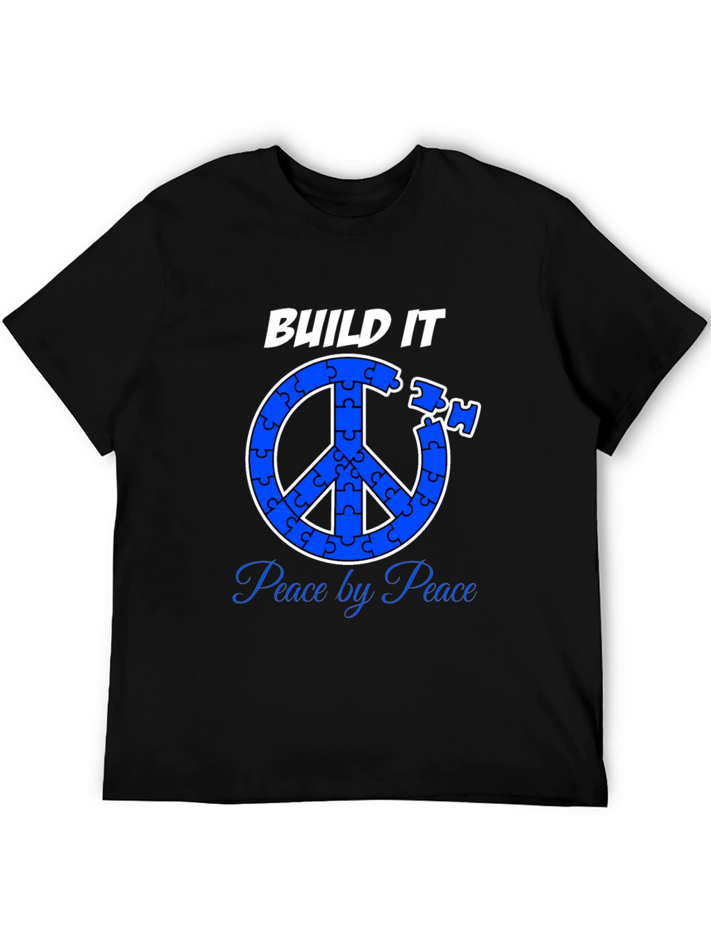 Build Peace Puzzle Piece Symbol T-Shirt