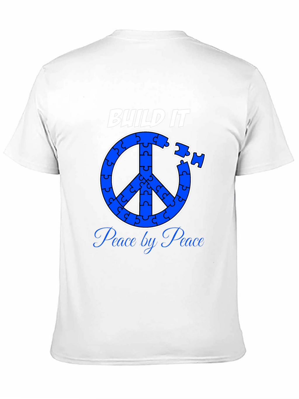 Build Peace Puzzle Piece Symbol T-Shirt