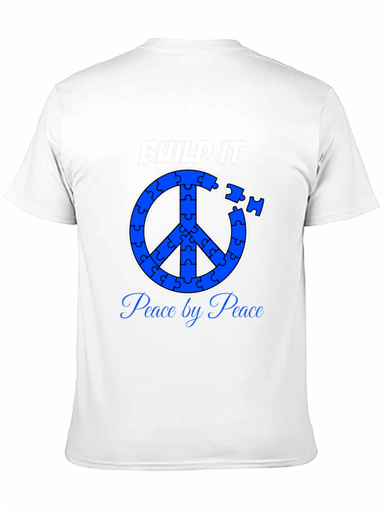 Build Peace Puzzle Piece Symbol T-Shirt