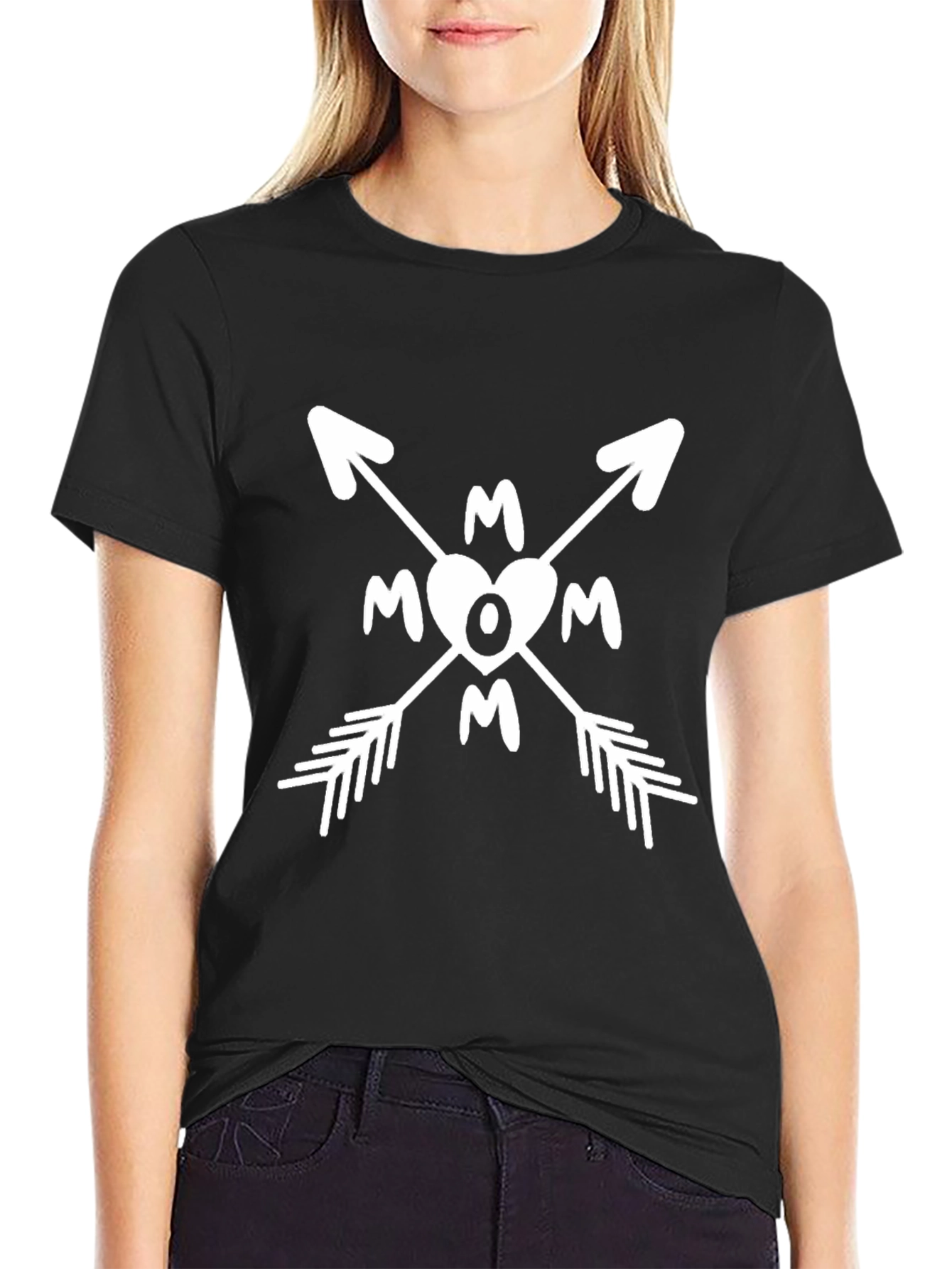 Mom Arrows Graphic T-Shirt - Trendy Mothers Day Gift